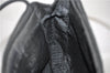 Authentic PRADA Vintage Nylon Shoulder Tote Bag Black 9882D