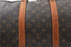 Authentic Louis Vuitton Monogram Keepall 55 Travel Boston Bag M41424 LV 9885F