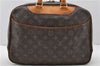 Authentic Louis Vuitton Monogram Deauville Hand Bag M47270 LV 9886C