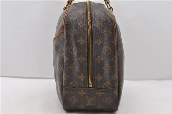 Authentic Louis Vuitton Monogram Deauville Hand Bag M47270 LV 9886C