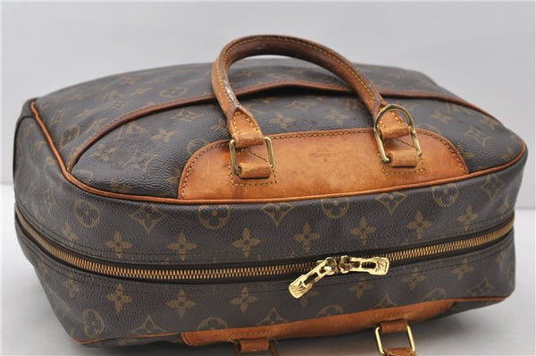 Authentic Louis Vuitton Monogram Deauville Hand Bag M47270 LV 9886C