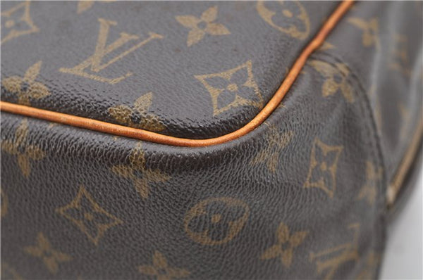 Authentic Louis Vuitton Monogram Deauville Hand Bag M47270 LV 9886C