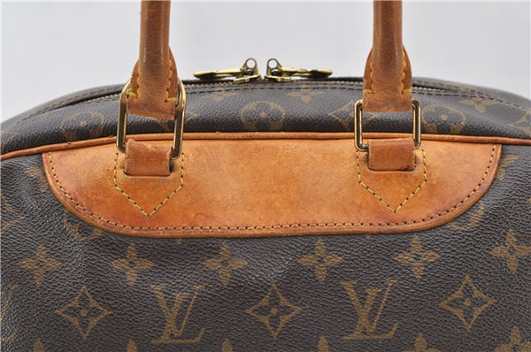 Authentic Louis Vuitton Monogram Deauville Hand Bag M47270 LV 9886C