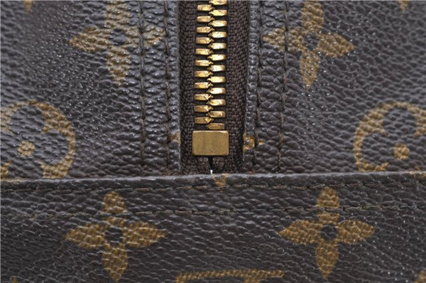 Authentic Louis Vuitton Monogram Deauville Hand Bag M47270 LV 9886C