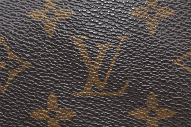 Authentic Louis Vuitton Monogram Deauville Hand Bag M47270 LV 9886C