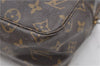 Auth Louis Vuitton Monogram Trousse Toilette 28 Clutch Hand Bag M47522 LV 9889C