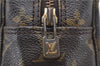 Auth Louis Vuitton Monogram Trousse Toilette 28 Clutch Hand Bag M47522 LV 9889C