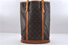 Authentic Louis Vuitton Monogram Bucket GM Shoulder Bag M42236 LV 9891C