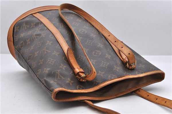 Authentic Louis Vuitton Monogram Bucket GM Shoulder Bag M42236 LV 9891C