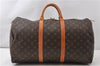 Authentic Louis Vuitton Monogram Keepall 50 Travel Boston Bag M41426 LV 9891F