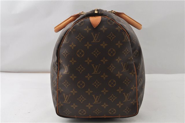 Authentic Louis Vuitton Monogram Keepall 50 Travel Boston Bag M41426 LV 9891F