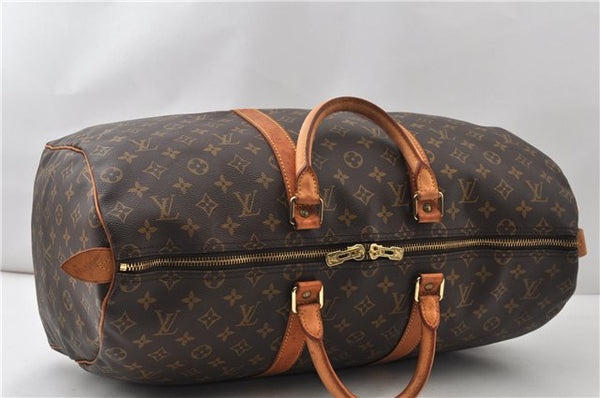 Authentic Louis Vuitton Monogram Keepall 50 Travel Boston Bag M41426 LV 9891F