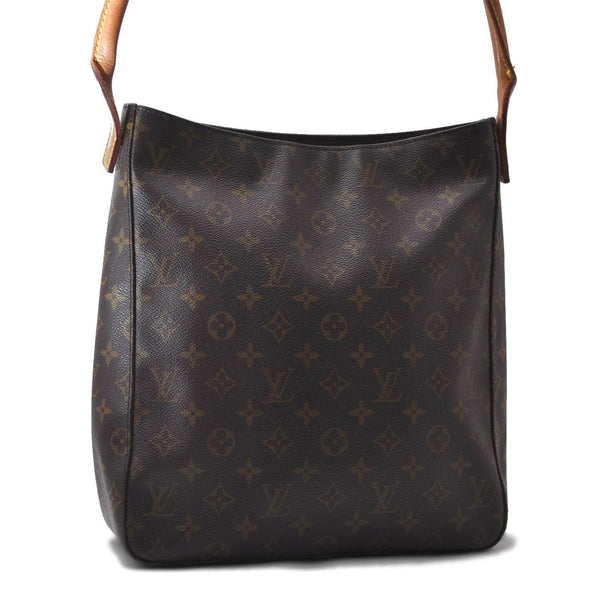 Authentic Louis Vuitton Monogram Looping GM Shoulder Bag M51145 LV 9892C