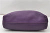 Authentic PRADA Vintage Leather Nappa 2Way Shoulder Hand Tote Bag Purple 9892F