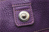 Authentic PRADA Vintage Leather Nappa 2Way Shoulder Hand Tote Bag Purple 9892F