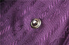 Authentic PRADA Vintage Leather Nappa 2Way Shoulder Hand Tote Bag Purple 9892F