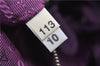 Authentic PRADA Vintage Leather Nappa 2Way Shoulder Hand Tote Bag Purple 9892F