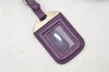 Authentic PRADA Vintage Leather Nappa 2Way Shoulder Hand Tote Bag Purple 9892F