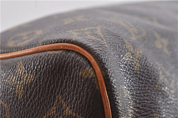 Authentic Louis Vuitton Monogram Speedy 25 Hand Bag M41528 LV 9894C