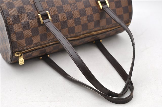 Authentic Louis Vuitton Damier Papillon 30 Hand Bag N51303 LV 9896C