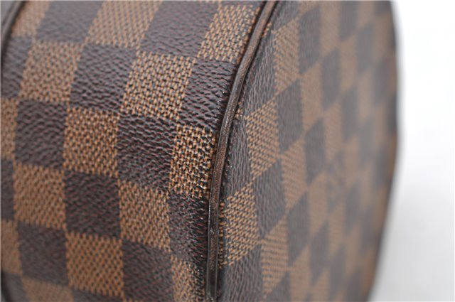 Authentic Louis Vuitton Damier Papillon 30 Hand Bag N51303 LV 9896C