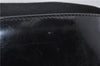 Authentic GUCCI Shoulder Hand Bag Nylon Enamel 0013298 Black 9896D