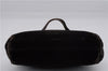 Authentic PRADA Velluto Fibbie Shoulder Hand Bag Purse Velvet B7645 Brown 9898D