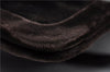 Authentic PRADA Velluto Fibbie Shoulder Hand Bag Purse Velvet B7645 Brown 9898D