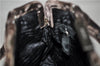 Authentic PRADA Velluto Fibbie Shoulder Hand Bag Purse Velvet B7645 Brown 9898D