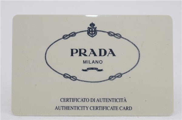 Authentic PRADA Velluto Fibbie Shoulder Hand Bag Purse Velvet B7645 Brown 9898D