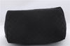 Authentic GUCCI Vintage Shoulder Tote Bag GG Canvas Leather 30501 Black 9899D