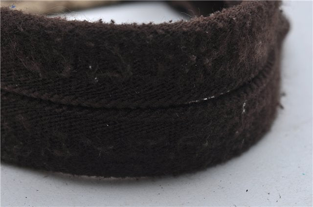 Authentic GUCCI Vintage Shoulder Tote Bag GG Canvas Leather 189669 Brown 9900D