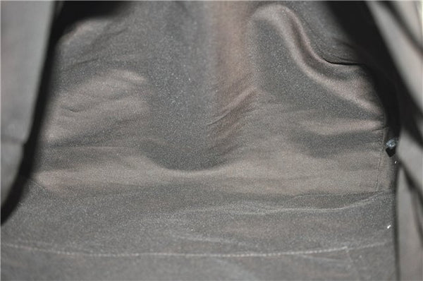 Authentic GUCCI Vintage Shoulder Tote Bag GG Canvas Leather 189669 Brown 9900D