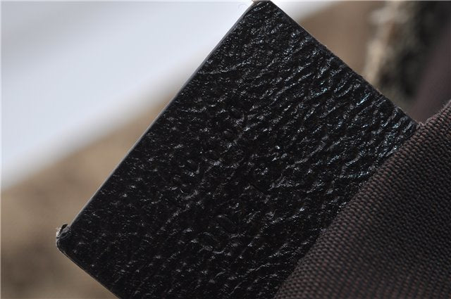 Authentic GUCCI Vintage Shoulder Tote Bag GG Canvas Leather 189669 Brown 9900D