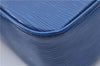 Authentic Louis Vuitton Epi Trocadero 27 Shoulder Cross Bag Blue M51315 LV 9901C