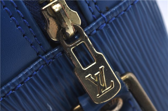 Authentic Louis Vuitton Epi Trocadero 27 Shoulder Cross Bag Blue M51315 LV 9901C