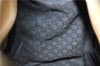 Authentic GUCCI Vintage Shoulder Hand Bag Leather Wood 106234 Beige Brown 9902D