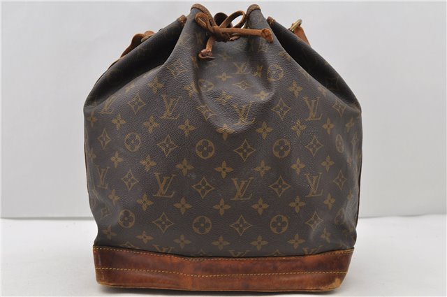 Authentic Louis Vuitton Monogram Noe Shoulder Bag M42224 LV 9907C