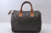 Authentic Louis Vuitton Monogram Speedy 25 Hand Bag M41528 LV 9909C