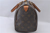 Authentic Louis Vuitton Monogram Speedy 25 Hand Bag M41528 LV 9909C