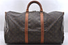 Auth Louis Vuitton Monogram Keepall Bandouliere 50 Boston Bag M41416 LV 9910C