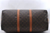 Auth Louis Vuitton Monogram Keepall Bandouliere 50 Boston Bag M41416 LV 9910C