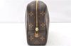 Auth Louis Vuitton Monogram Trousse Toilette 23 Clutch Hand Bag M47524 LV 9910F