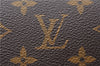 Auth Louis Vuitton Monogram Trousse Toilette 23 Clutch Hand Bag M47524 LV 9910F