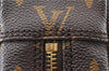 Auth Louis Vuitton Monogram Trousse Toilette 23 Clutch Hand Bag M47524 LV 9910F