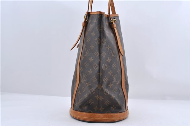 Authentic Louis Vuitton Monogram Bucket GM Shoulder Bag M42236 LV 9913C