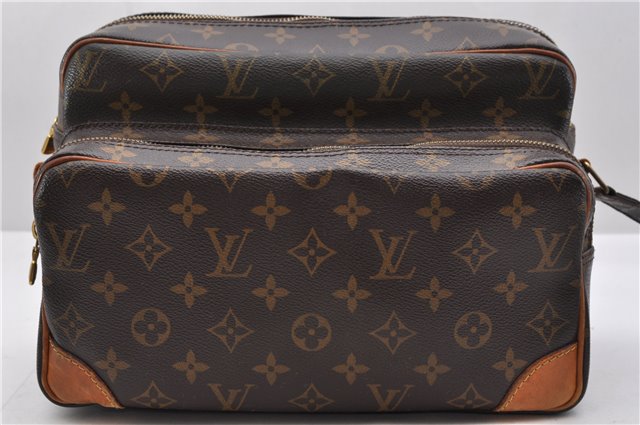 Auth Louis Vuitton Monogram Nile Shoulder Cross Body Bag M45244 LV Junk 9914C