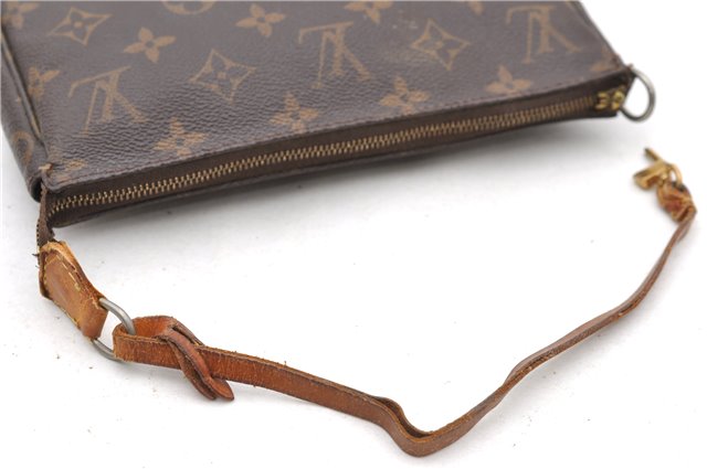 Authentic Louis Vuitton Monogram Pochette Accessoires Pouch M51980 LV Junk 9915C