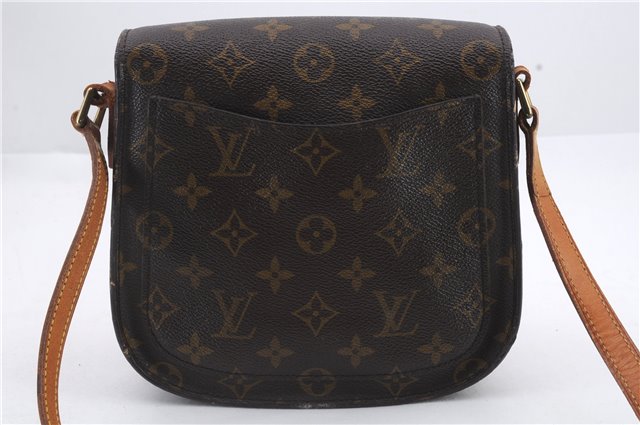 Auth Louis Vuitton Monogram Saint Cloud MM Shoulder Cross Bag M51243 Junk 9916C