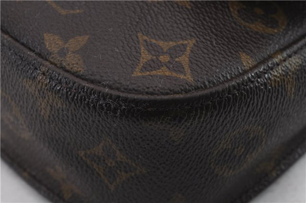 Auth Louis Vuitton Monogram Saint Cloud MM Shoulder Cross Bag M51243 Junk 9916C